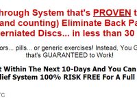 The Back Pain Relief System