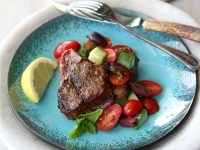Lamb-Chops-With-Roasted-Tomatoes-And-Cauliflower-Mash