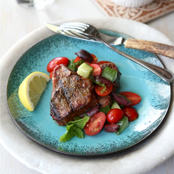 Lamb-Chops-With-Roasted-Tomatoes-And-Cauliflower-Mash