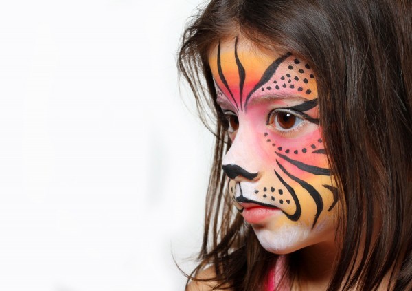 tiger face paintings