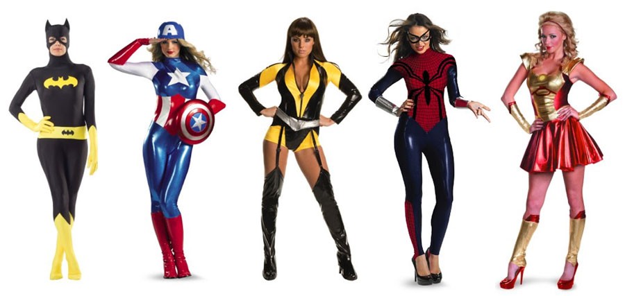 superhero costumes for women
