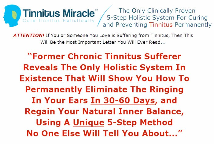 Tinnitus Miracle System Review