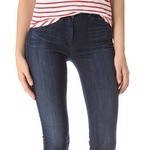 W3 Channel Seam Skinny Jeans