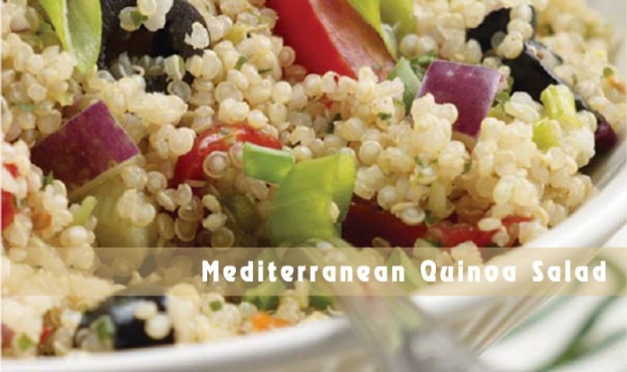 mediterranean quinoa salad