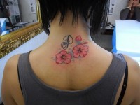 neck tattoo for women