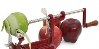 VICTORIO VKP1010 Apple and Potato Peeler Review (Suction Base) victorio vkp1010 apple and potato peeler