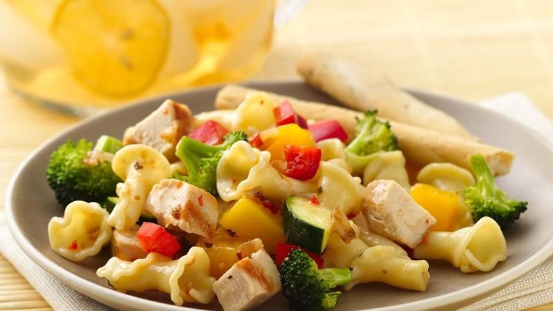 Grilled Chicken And Pasta