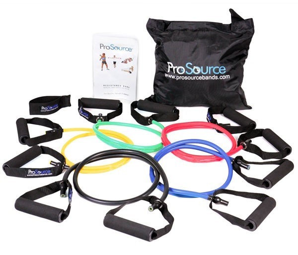 ProSource Premium Double Dipped Latex Resistance Bands