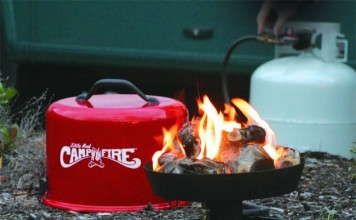 Review Camco Propane Campfire 58031 Little Red Campfire camco propane campfire