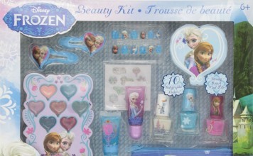 Disney Frozen Cosmetic Set Review: Beauty Gift Idea For Kids disney frozen cosmetic set