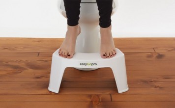 easyGOpro Toilet Stool Review: 7.5″ Easier Bowel Movements easy gopro toilet stool