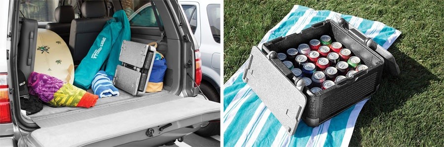 flip box collapsible iceless cooler