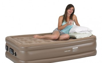 Review Insta Bed Never Flat With Pump (Air Mattress) insta bed never flat