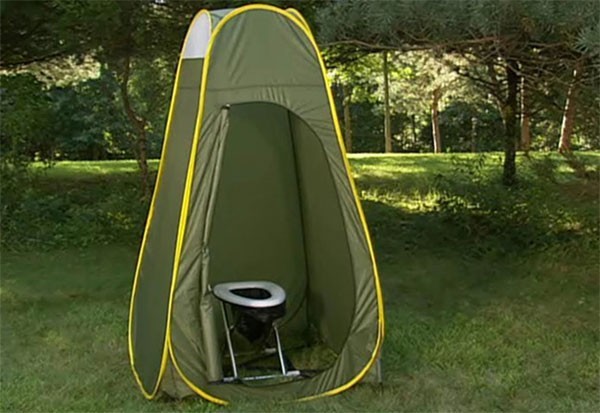 camping toilet tent