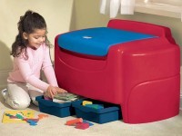 little tikes primary colors toy chest