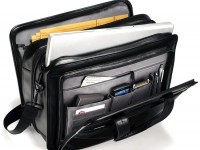 samsonite leather expandable briefcase